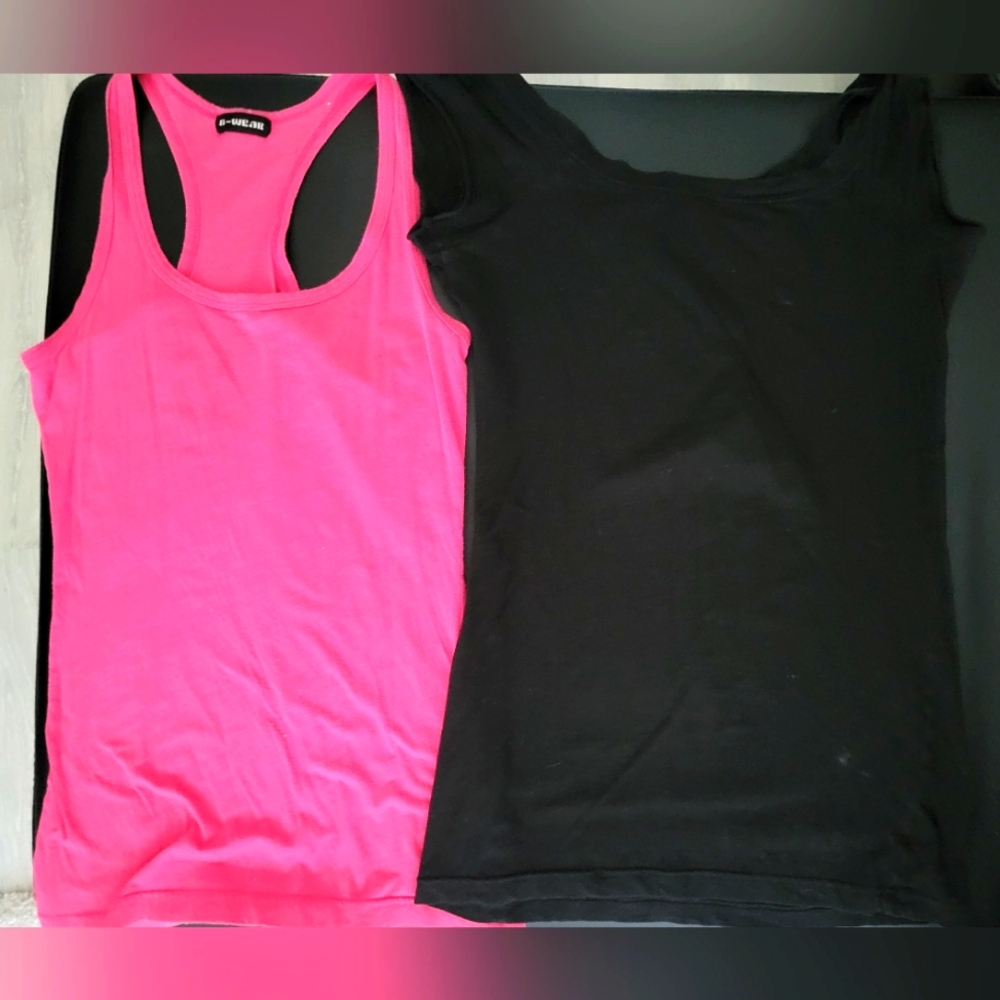2 tops size small used condition